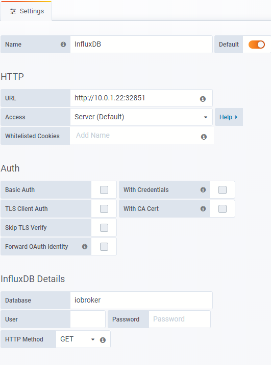 InfluxDB  Settings - Grafana.png