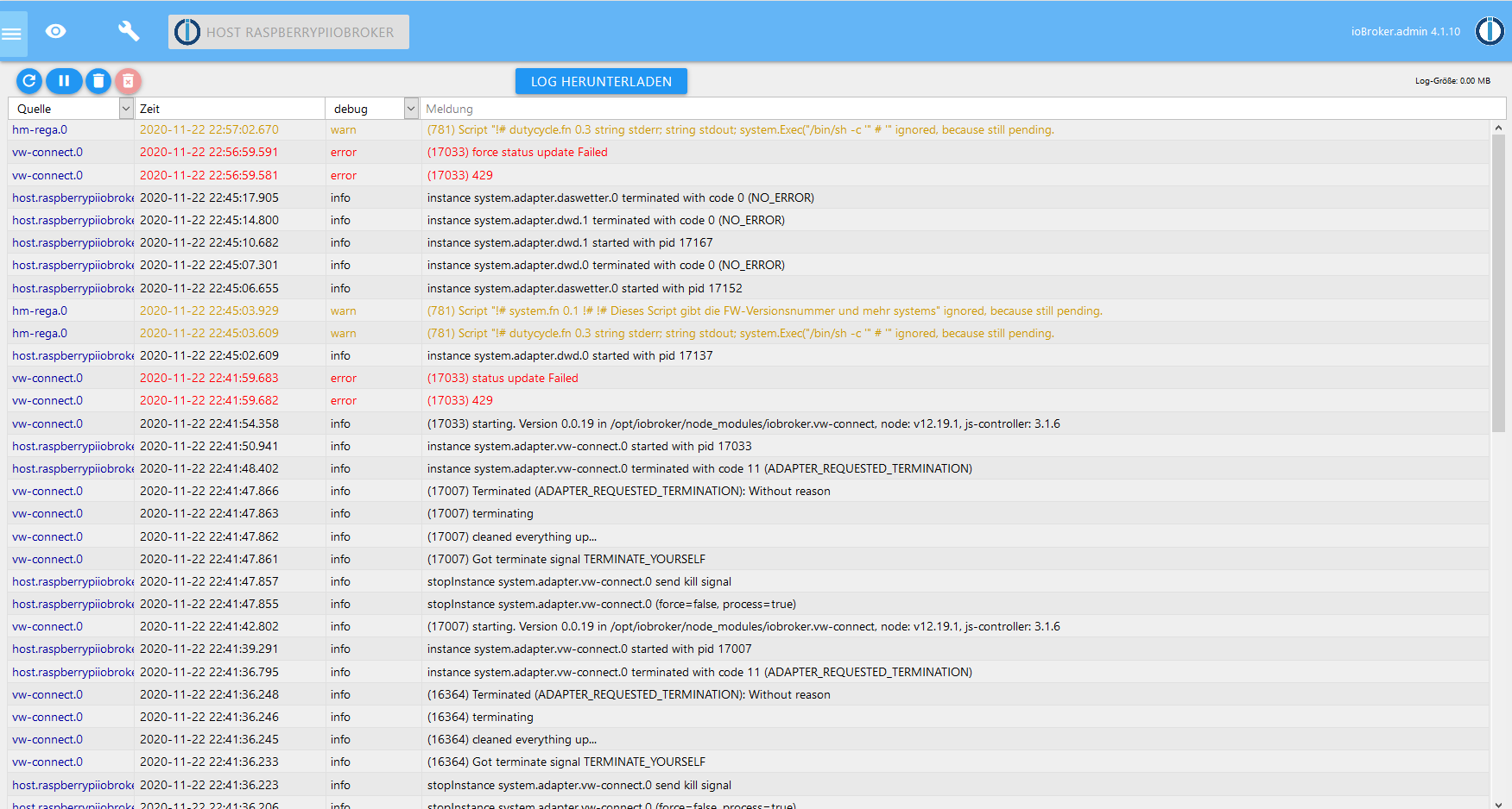 20201122 7 log Screenshot_2020-11-22 logs - ioBroker.png