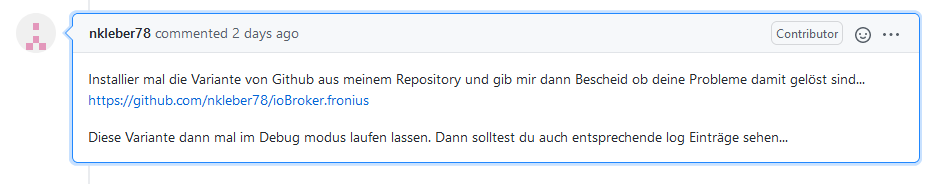 Screenshot_2021-02-16 mit 1 1 0 PAC keine 0 Watt bei 0 Erzeugung · Issue #87 · iobroker-community-adapters ioBroker fronius.png