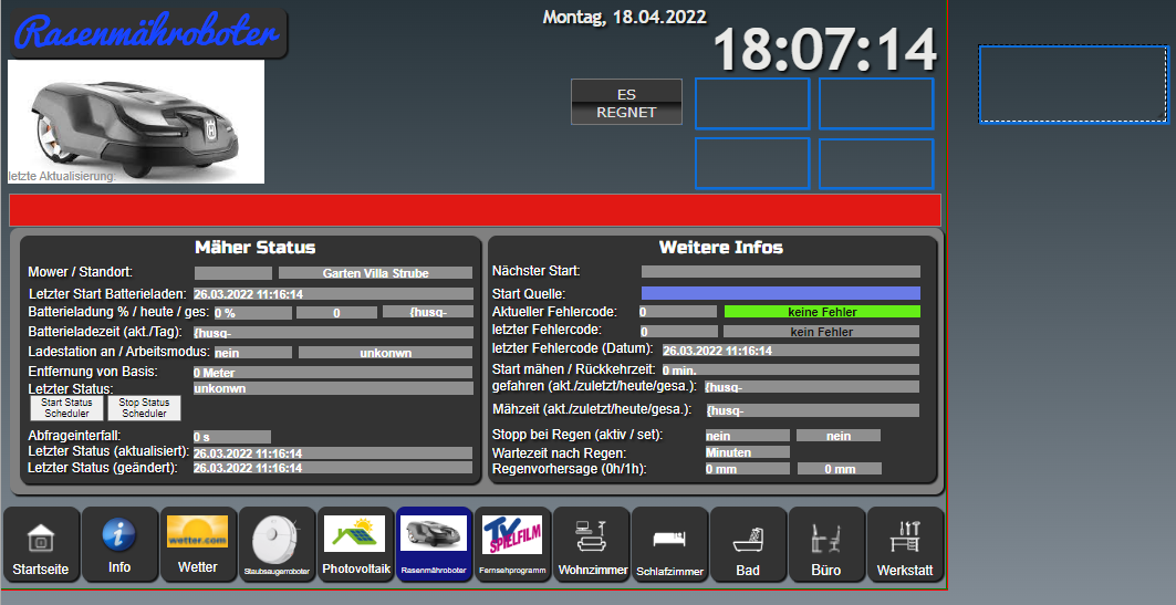 Mähroboter Widget fehlt.png