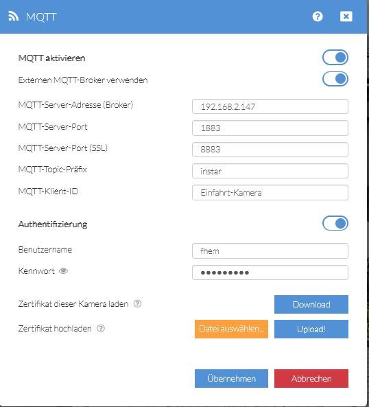 MQTT-Einstellungen Webcam.JPG